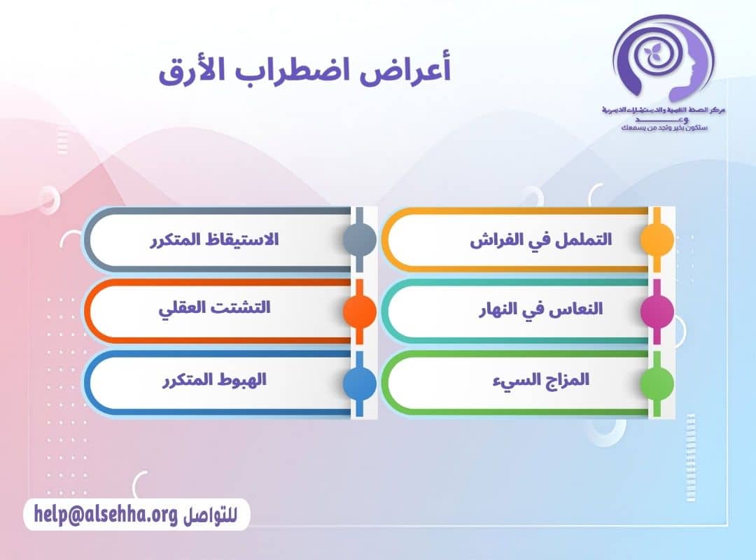 أعراض اضطراب الأرق